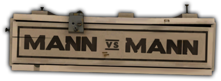 Mann vs. Mann Logo