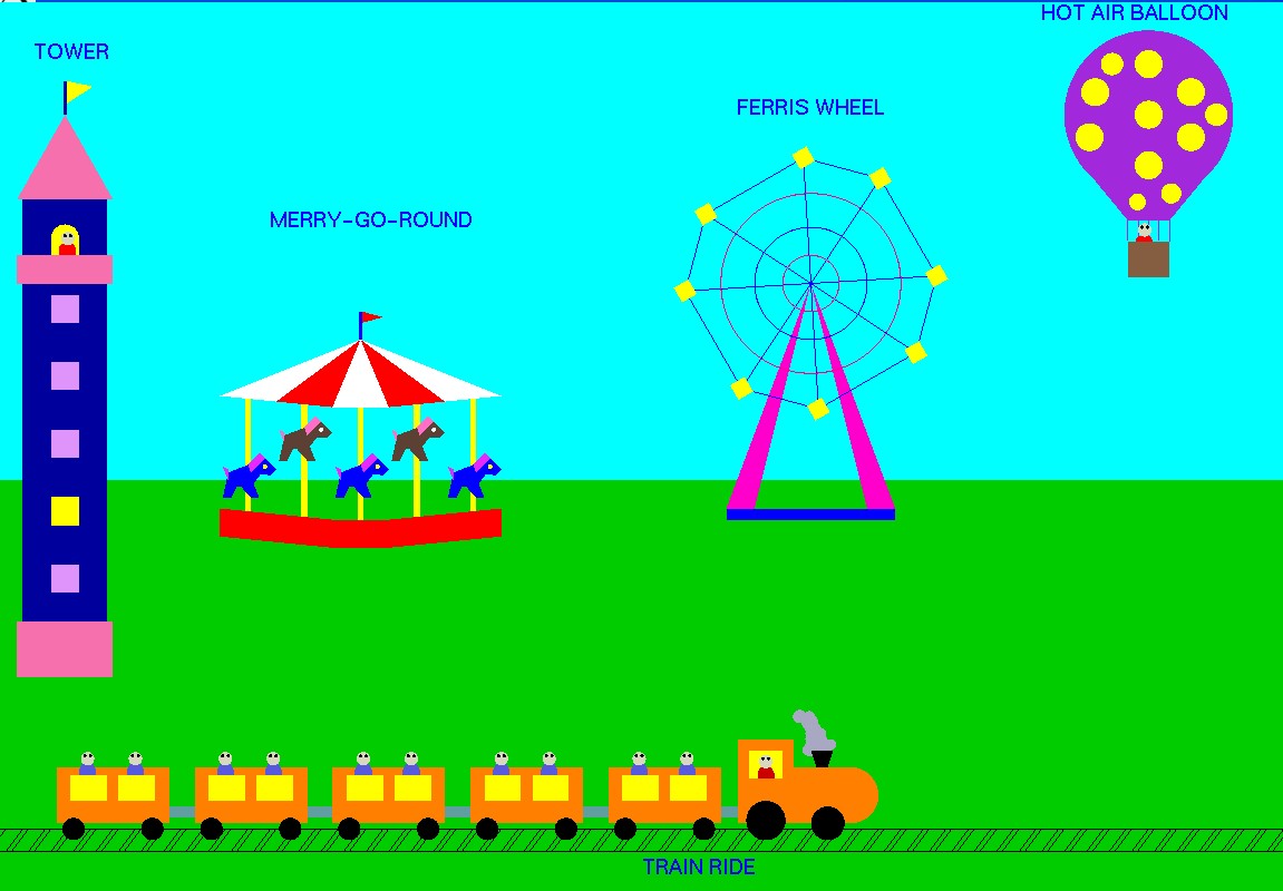 GitHub - shrutips7/Fun-Fair: A graphical 2D animation project depicting ...