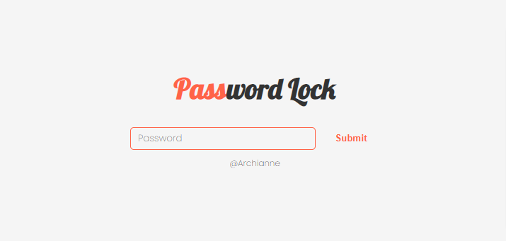 password-lock