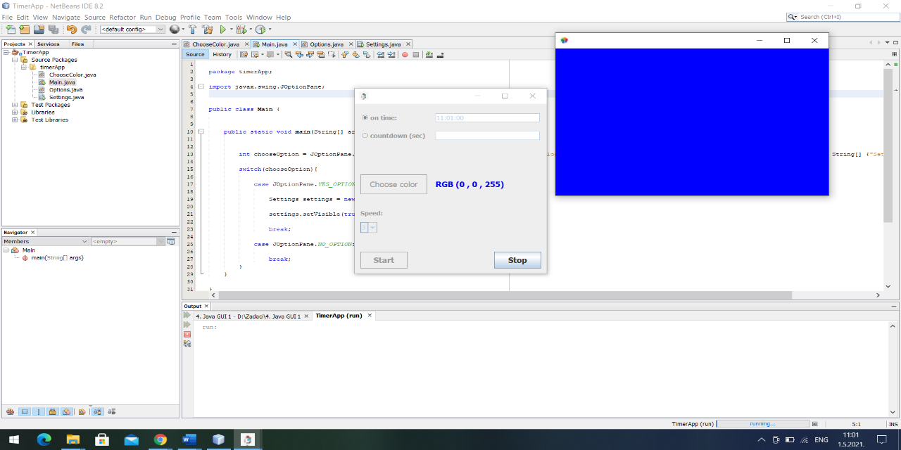 GitHub - DejanJovanovic021/Timer-Application: Java SWING