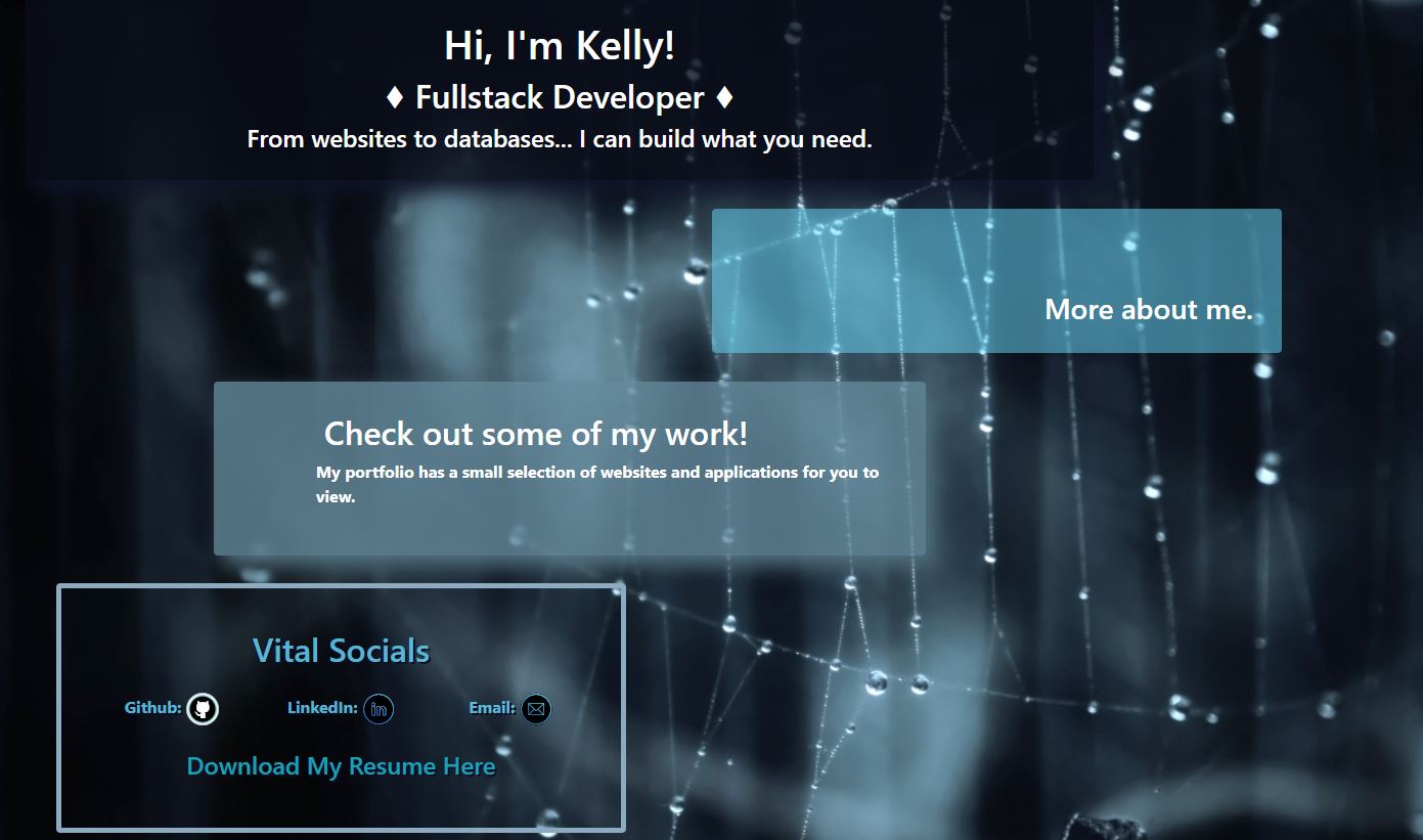 GitHub - krcook1980/KellyCookPortfolio: React Portfolio