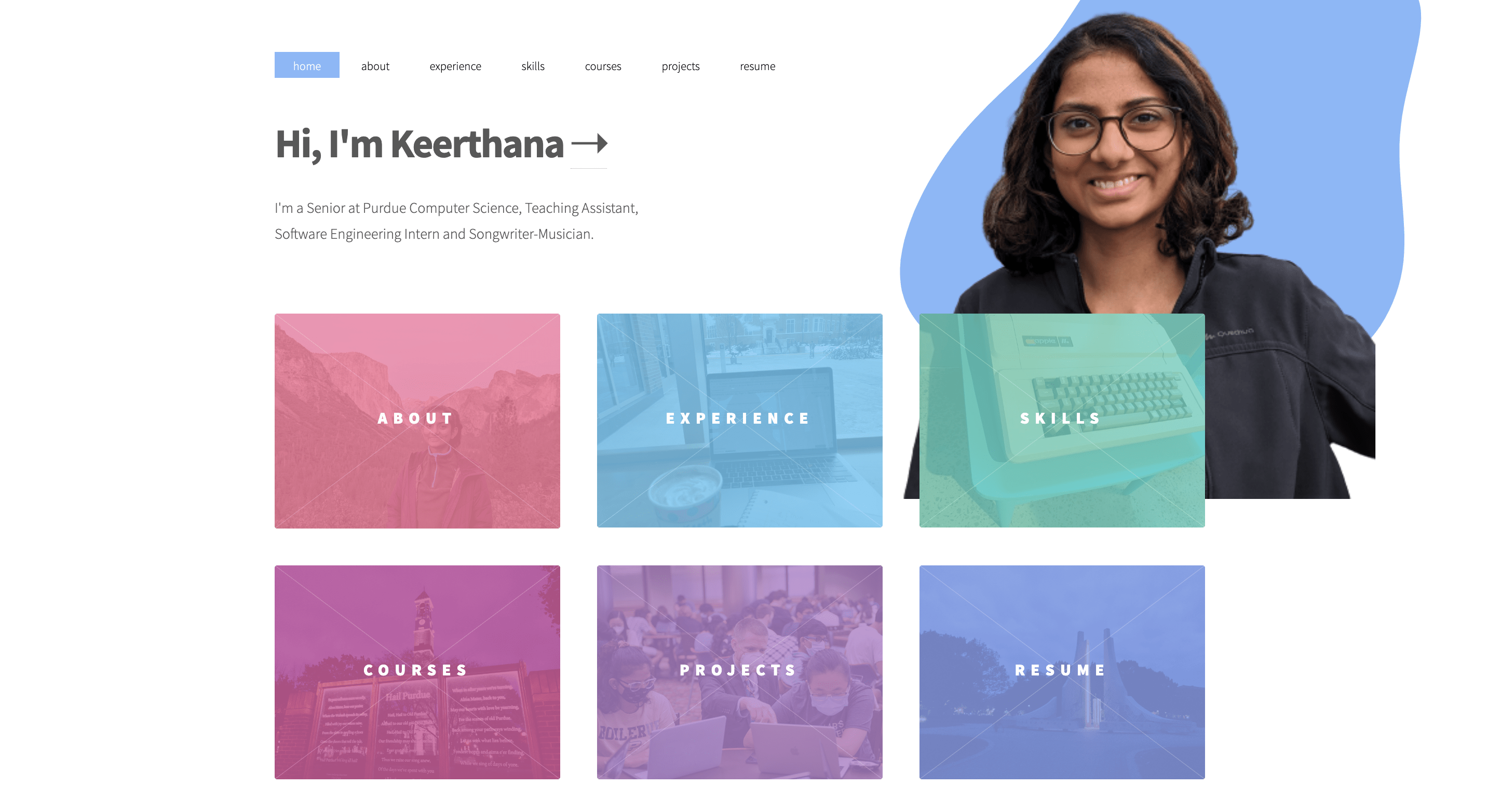 GitHub - vvegesna01/old-portfolio: Personal Website