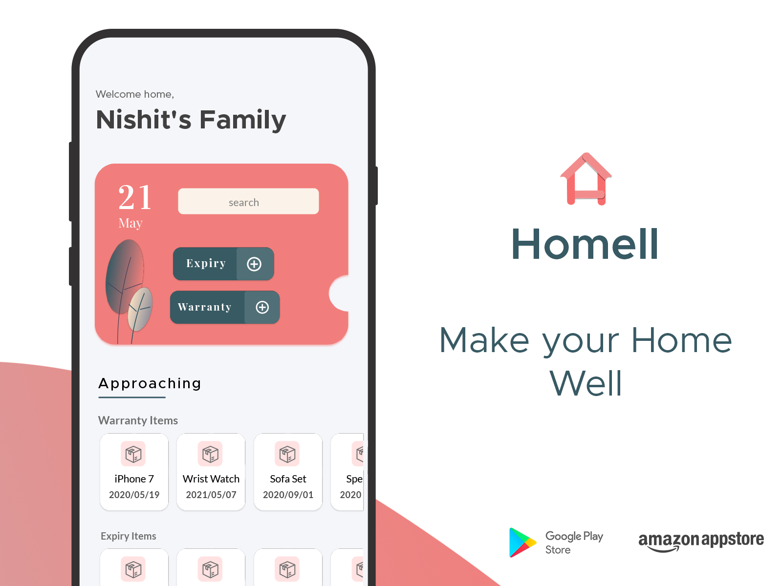 GitHub - Aarohi-masq/HomellExpiryWarrantyManager: In our day-to-day