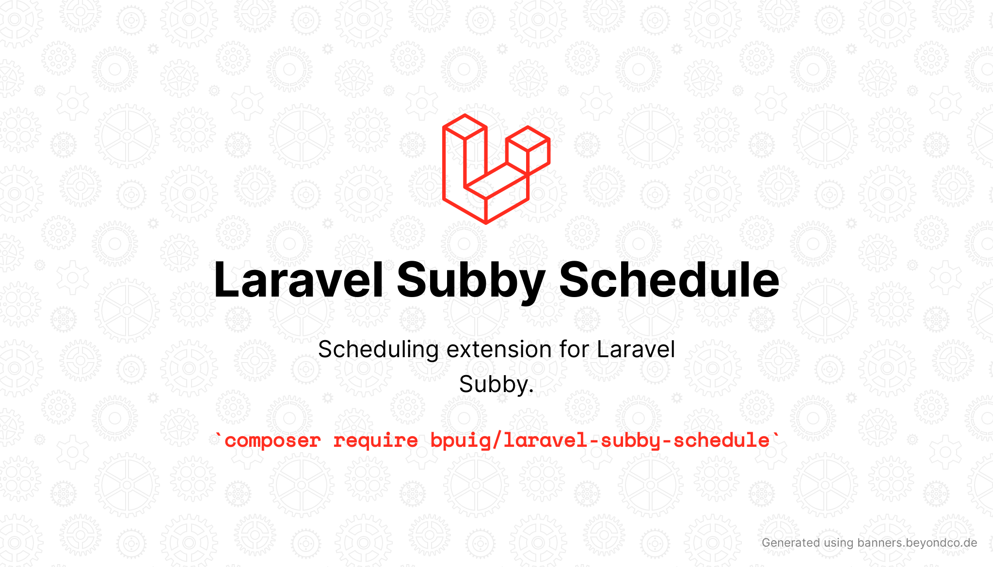 Social Card of Laravel Subby Schedule