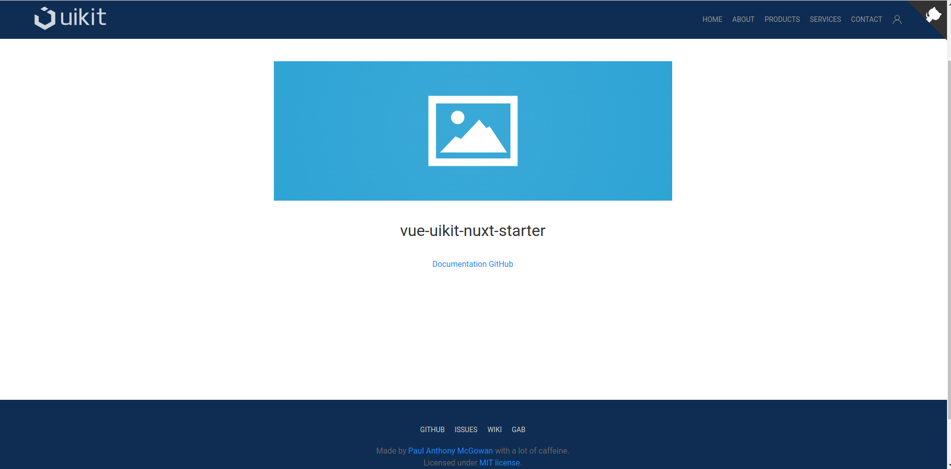 GitHub - apaciuk/vue-uikit-nuxt-starter: Vue starter using UIKit 3 ...