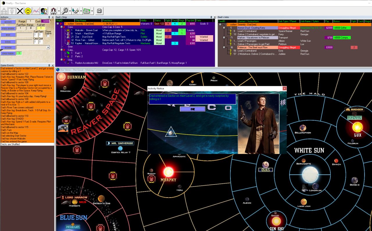 GitHub - blistik/FireflyKalidasa: Firefly The Game with Blue Sun ...