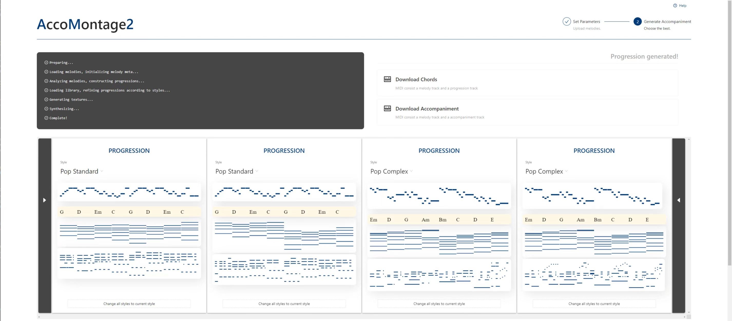 Chord Player - Online Chord Progression Generator