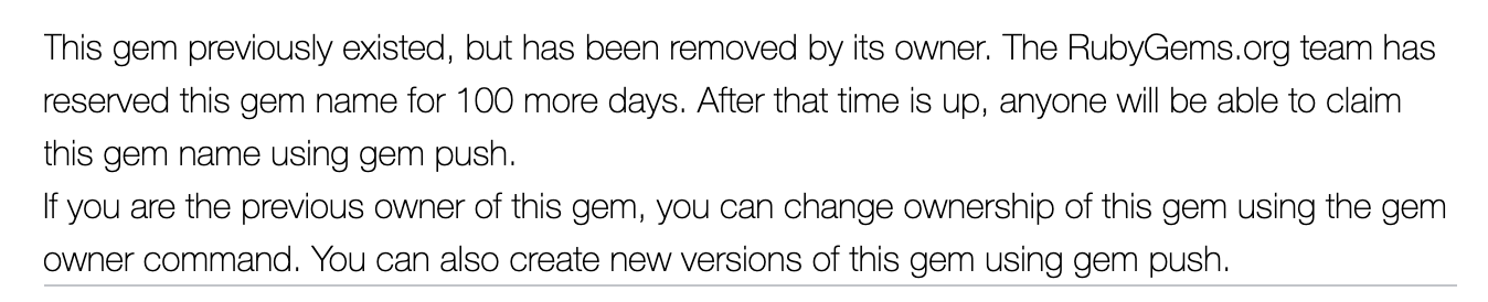 yank-all-versions-of-a-gem-to-release-the-valuable-namespace-for-others