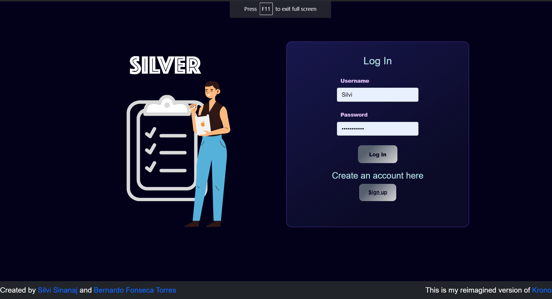 GitHub - sil-sin/Silver-Tasker: Task Managing System