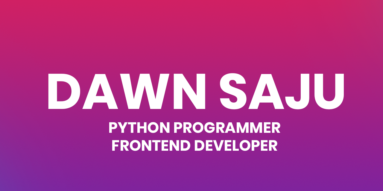 GitHub - DawnSaju/DawnSaju