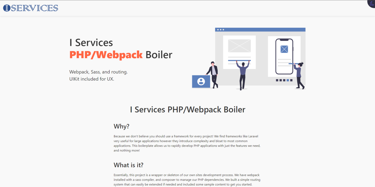 GitHub - iservicesinc/php-boiler: A very simple PHP/Webpack boilerplate ...