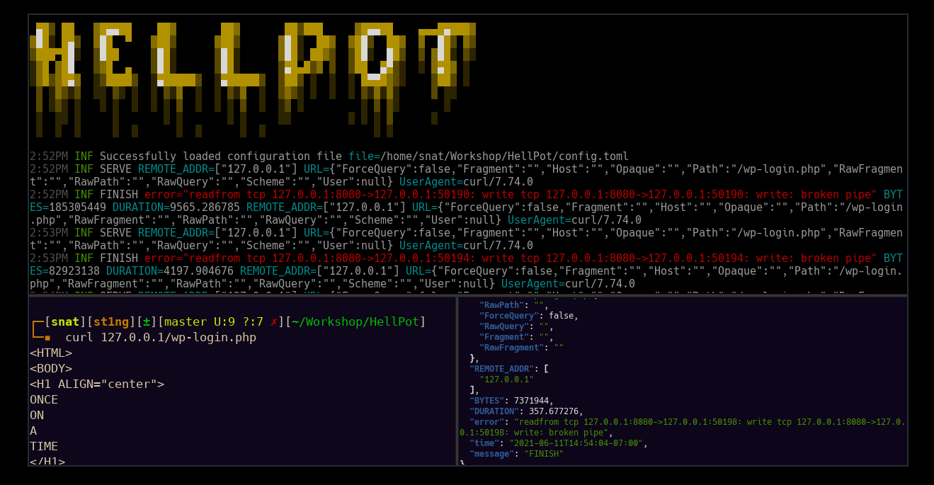 GitHub - yunginnanet/HellPot: HellPot is a cross-platform portal to endless suffering meant to punish unruly HTTP bots.