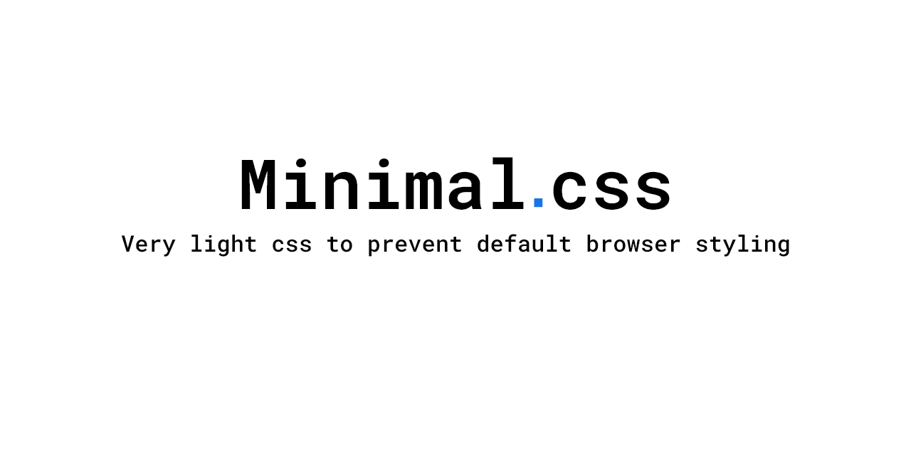 minimal.css