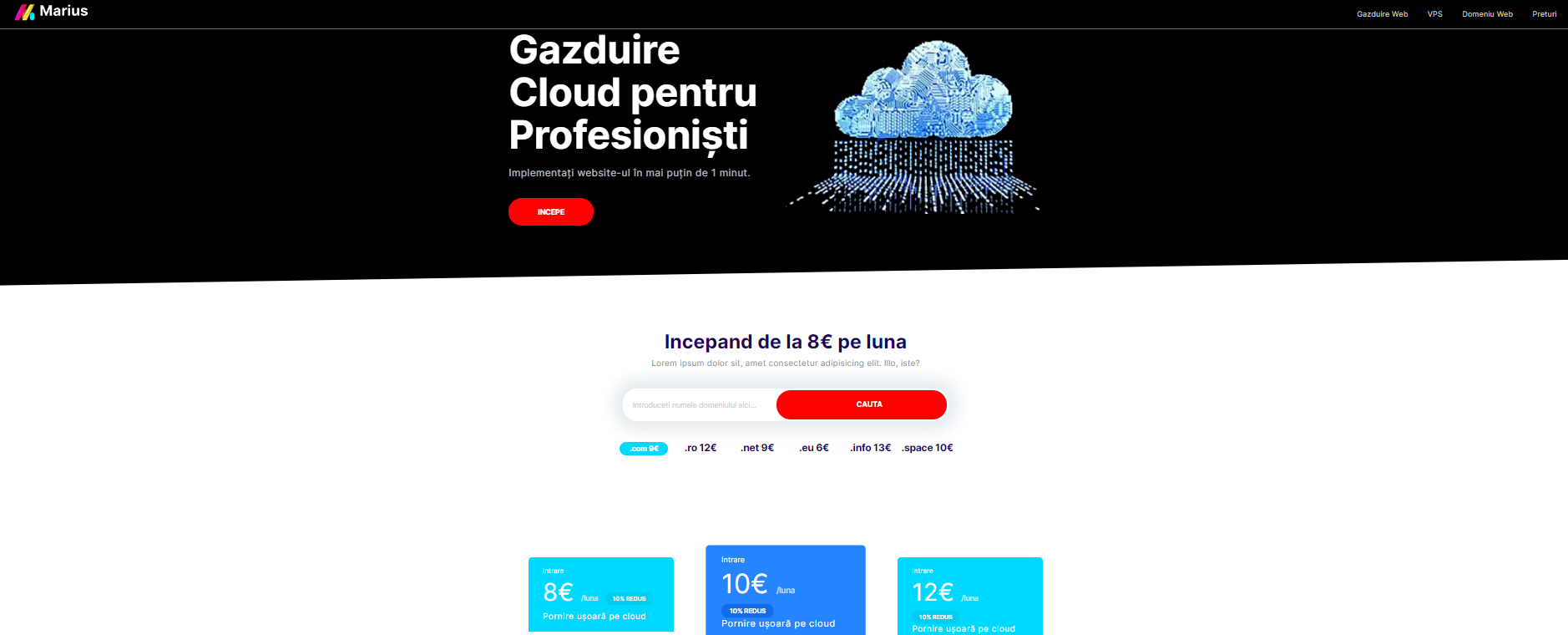 GitHub - chivumarius/Cloud-Hosting: Marius Cloud Hosting - Website ...