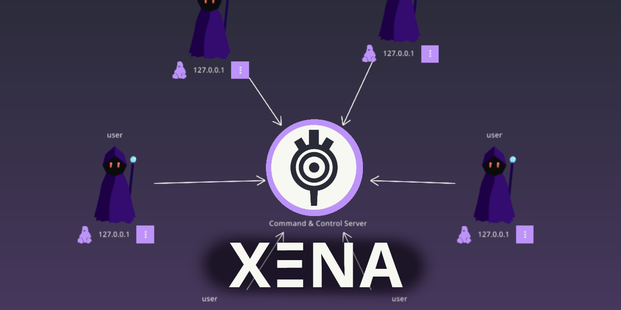 XENA strives to be fully integrated security penetration testing framework. It is equipped with a post-exploitation agent, C2 server, and a dark-theme