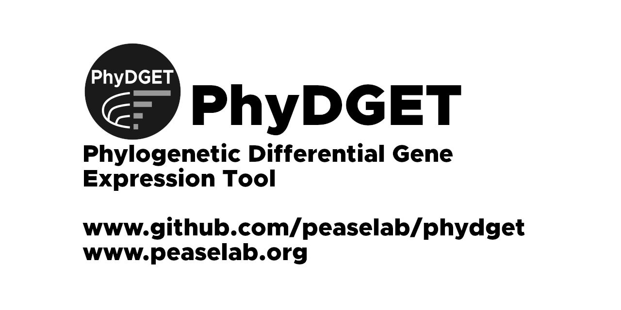 GitHub - peaselab/phydget: Phylogenetic Differential Gene Expression Tool