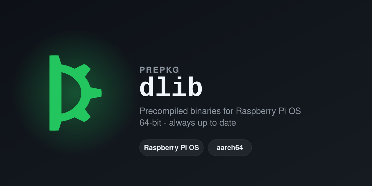 dlib-raspberrypi