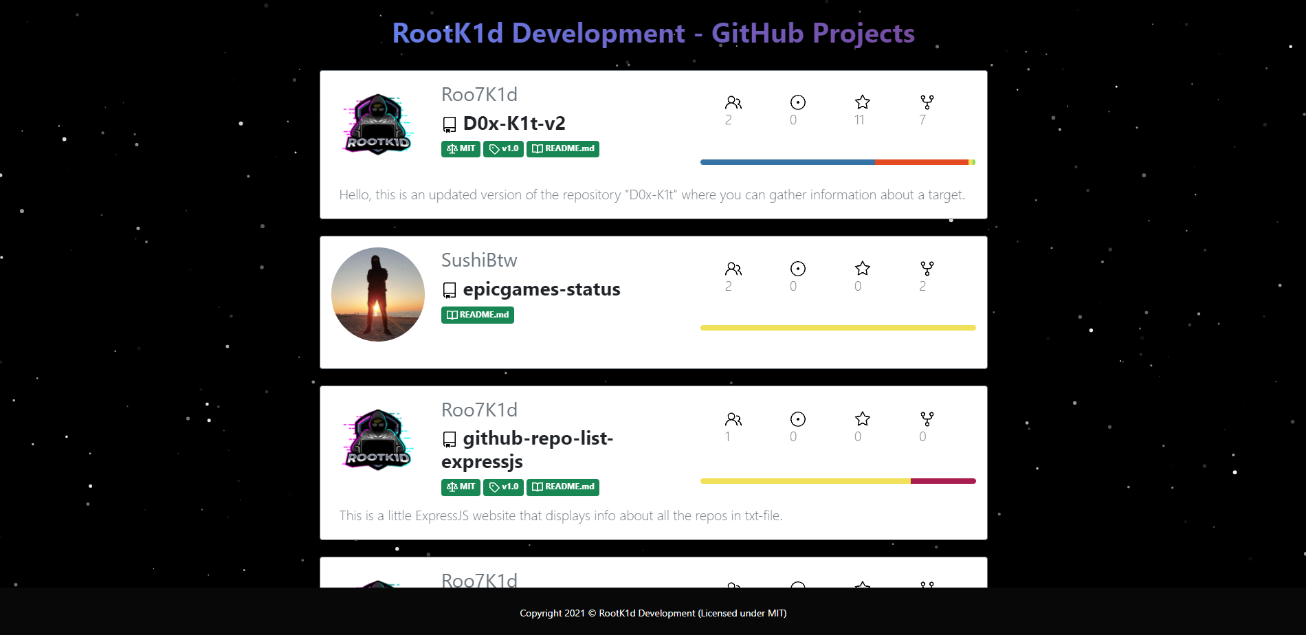 github-repo-list