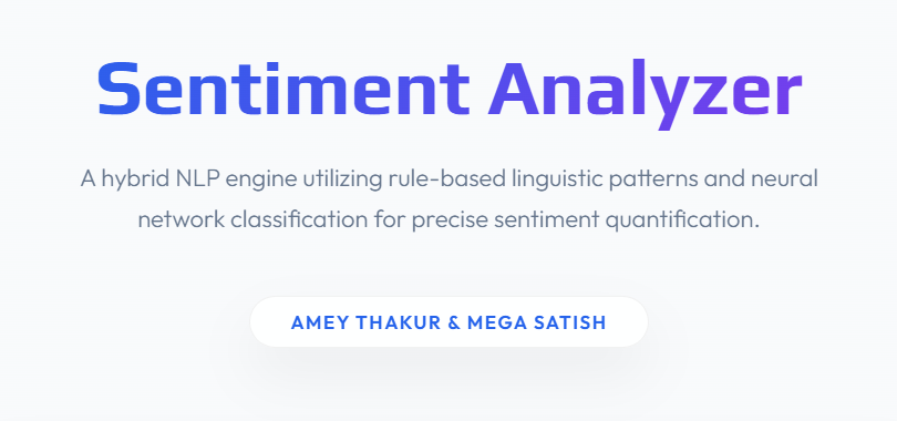 SENTIMENT-ANALYZER