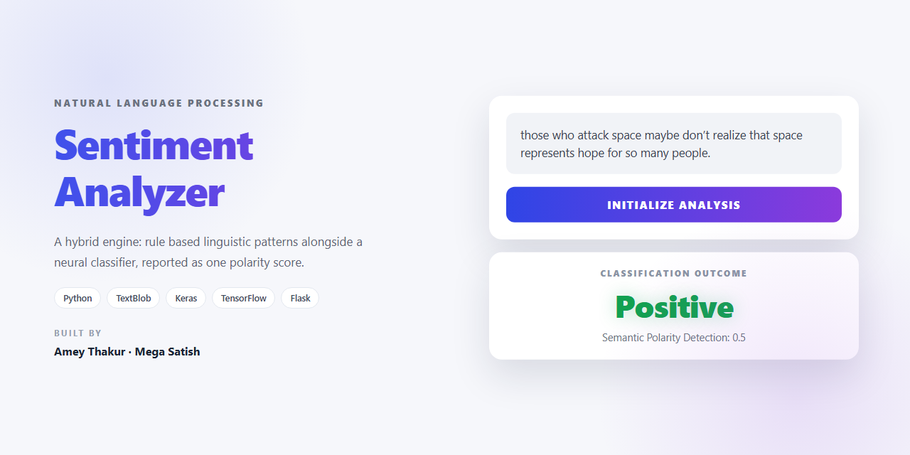 SENTIMENT-ANALYZER