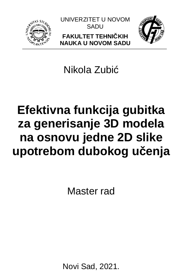 Github Nikolazubic Mastersthesis