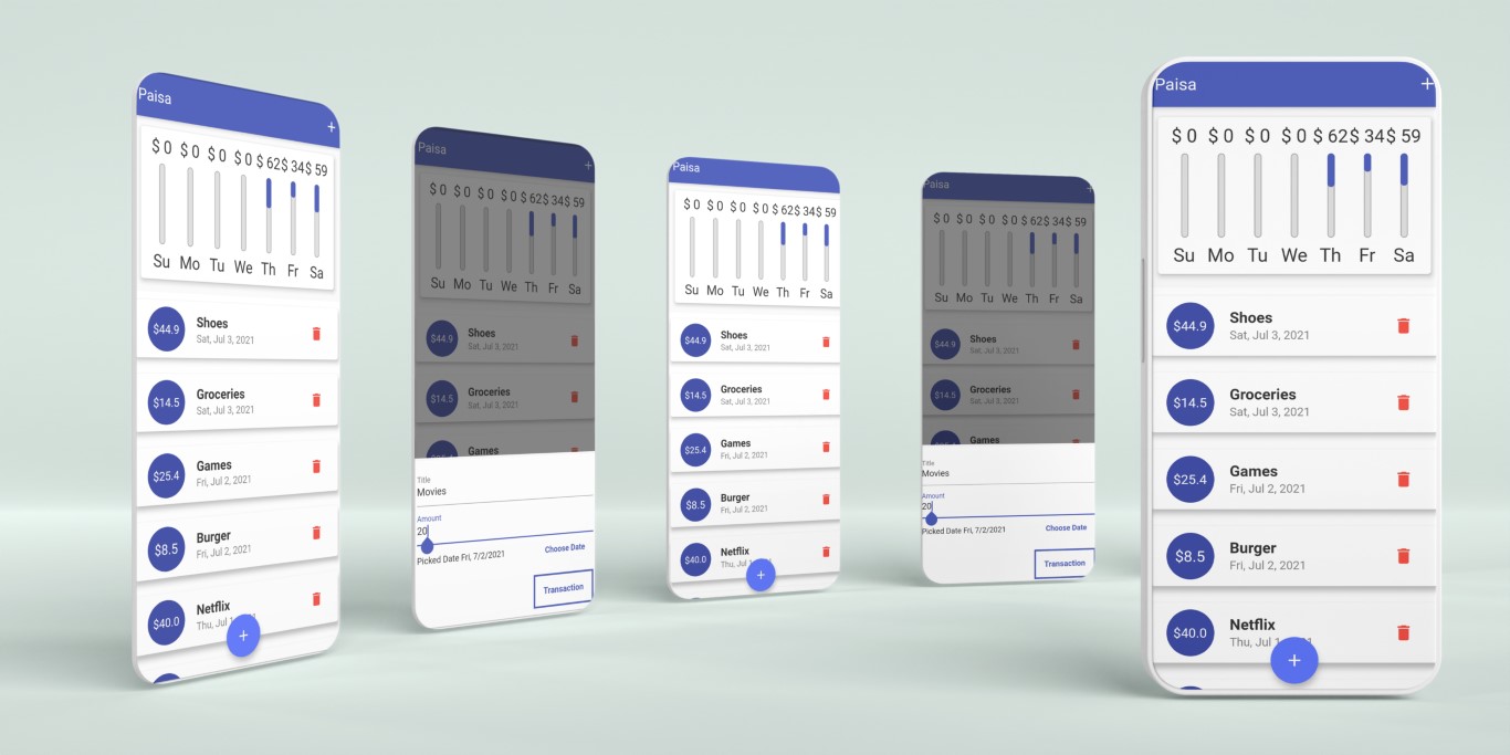 GitHub - iamshivamnanda/Paisa: Paisa App To Help you with your Finance.
