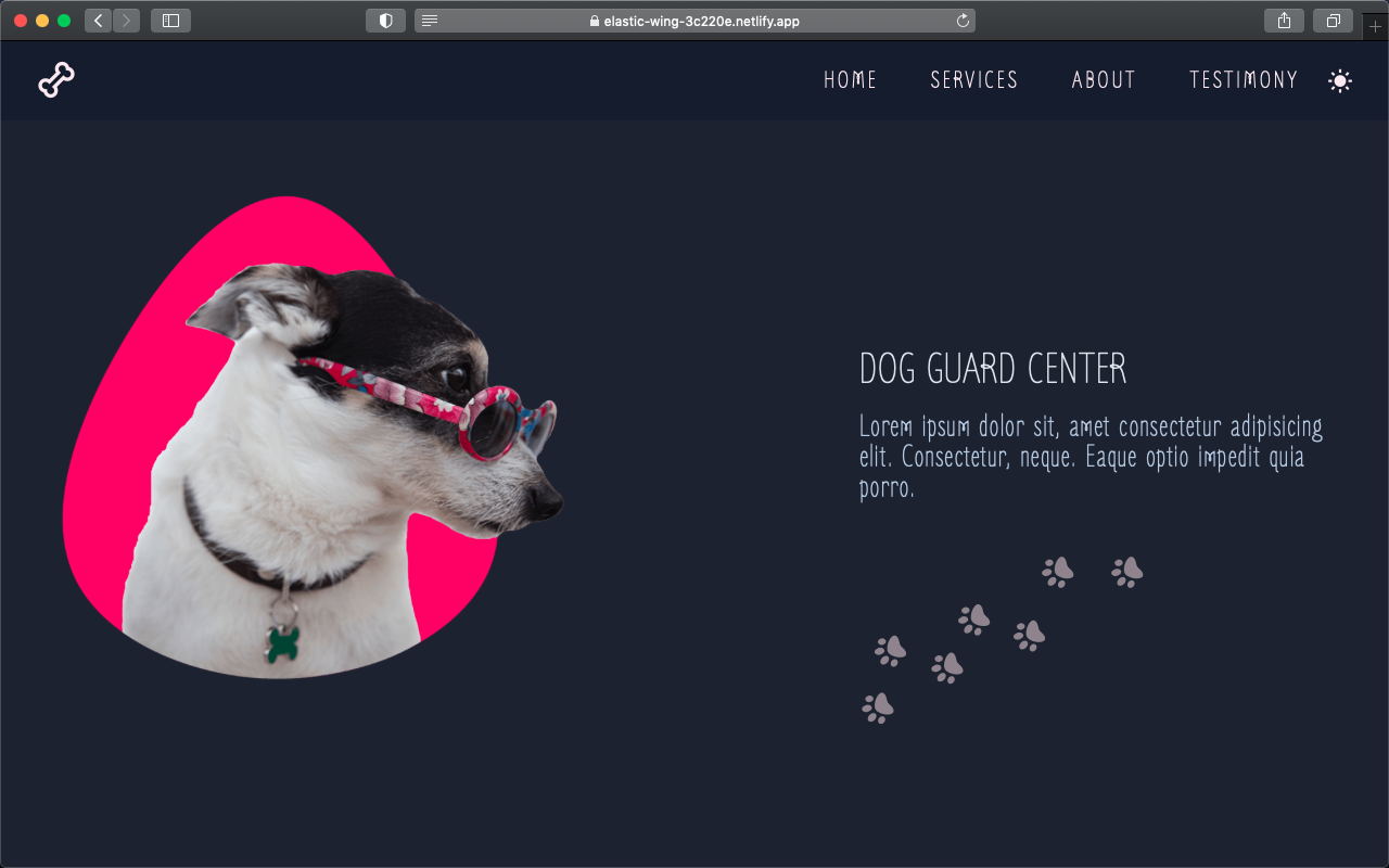 DOG-guard-center-website