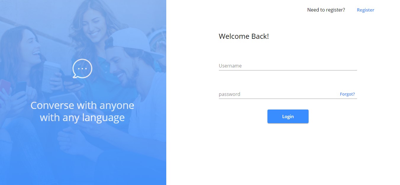 GitHub - slewis80/messenger-app: Messenger app created with React ...