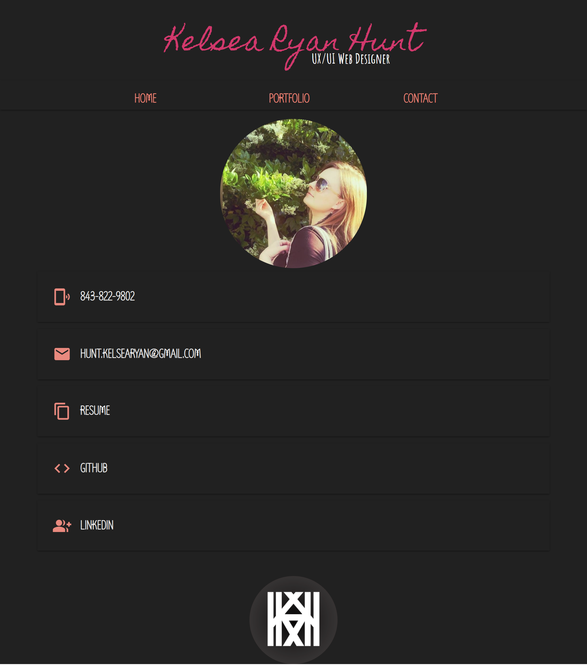 GitHub - k-ryanhunt/20-Kelsea-Ryan-Hunt: My developer portfolio made ...