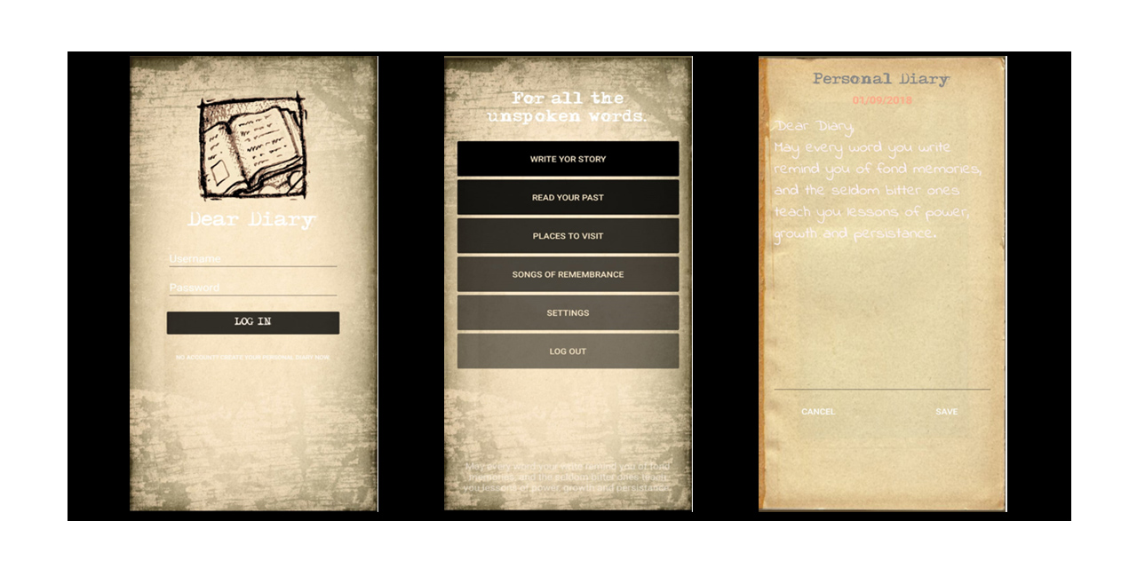 GitHub - DSpahija/Personal_Diary: An android application where you can ...