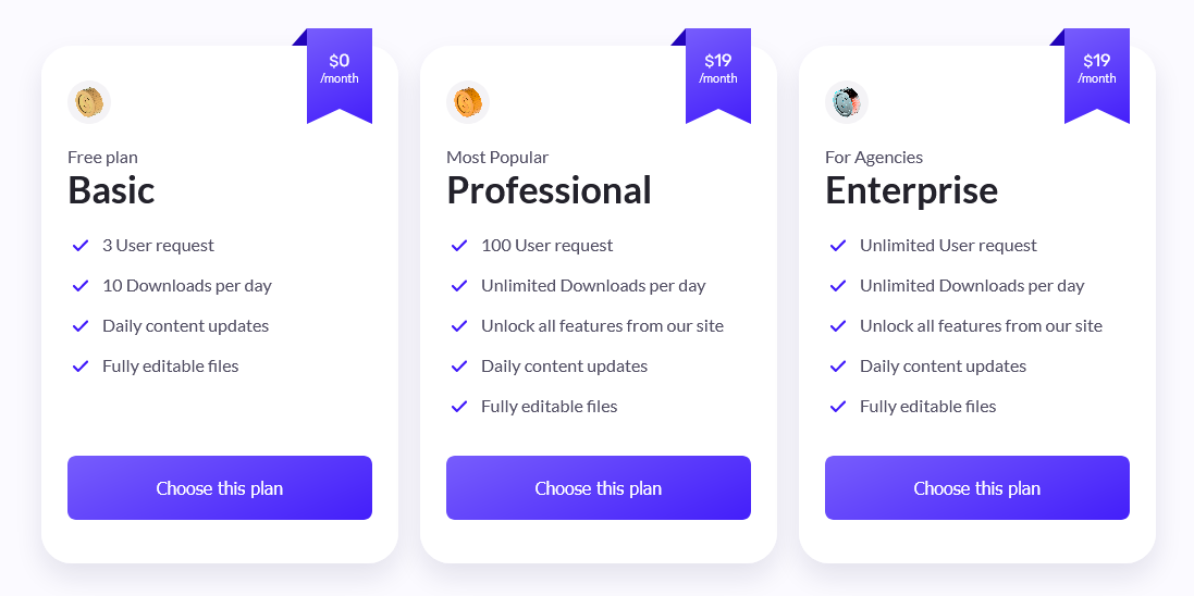 GitHub - Akdex/Pricing-Card: Responsive Pricing Card Table Using HTML & CSS