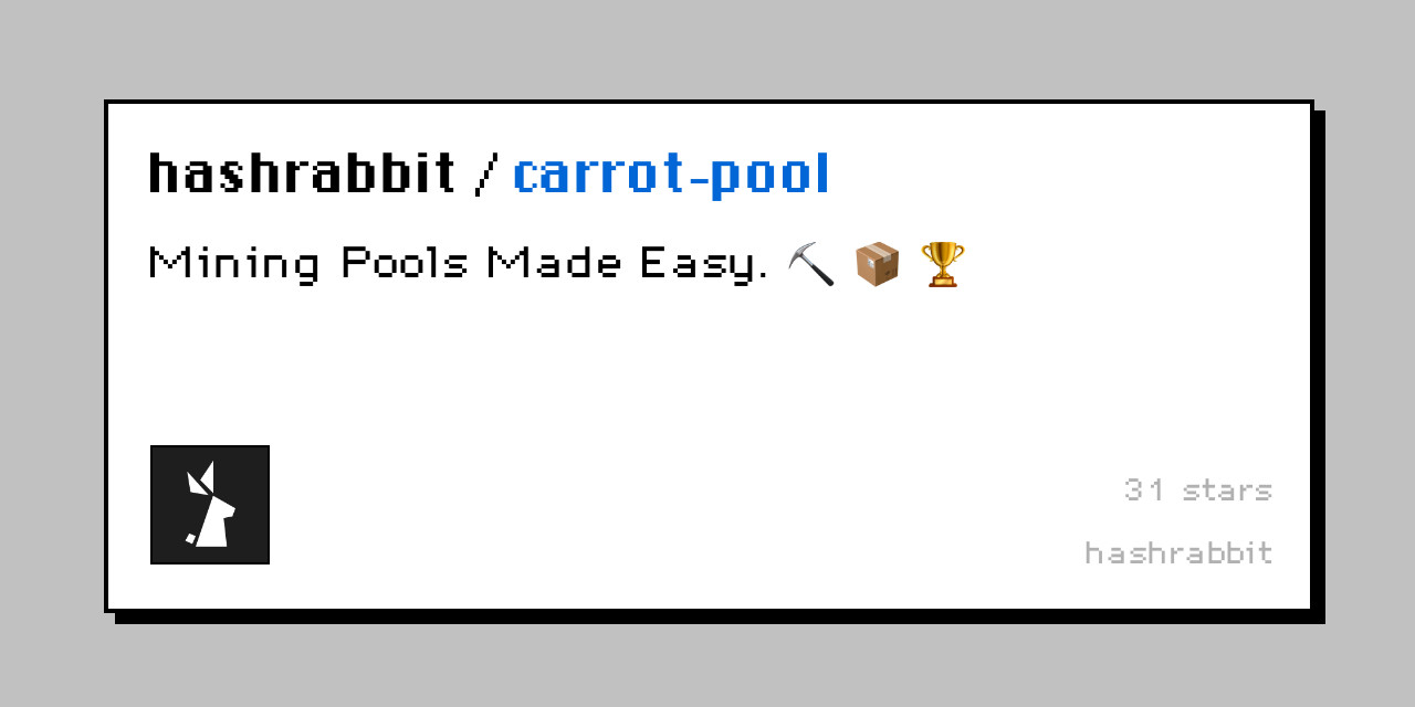 hashrabbit/carrot-pool