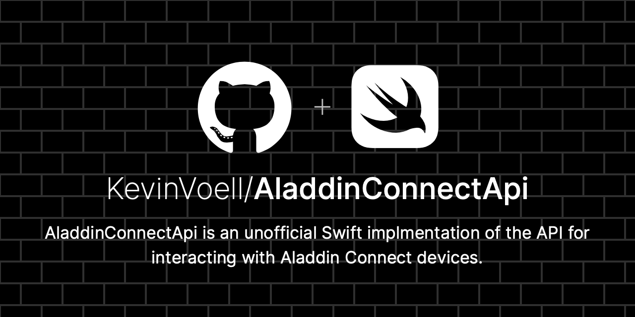 GitHub - KevinVoell/AladdinConnectApi: AladdinConnectApi is an ...