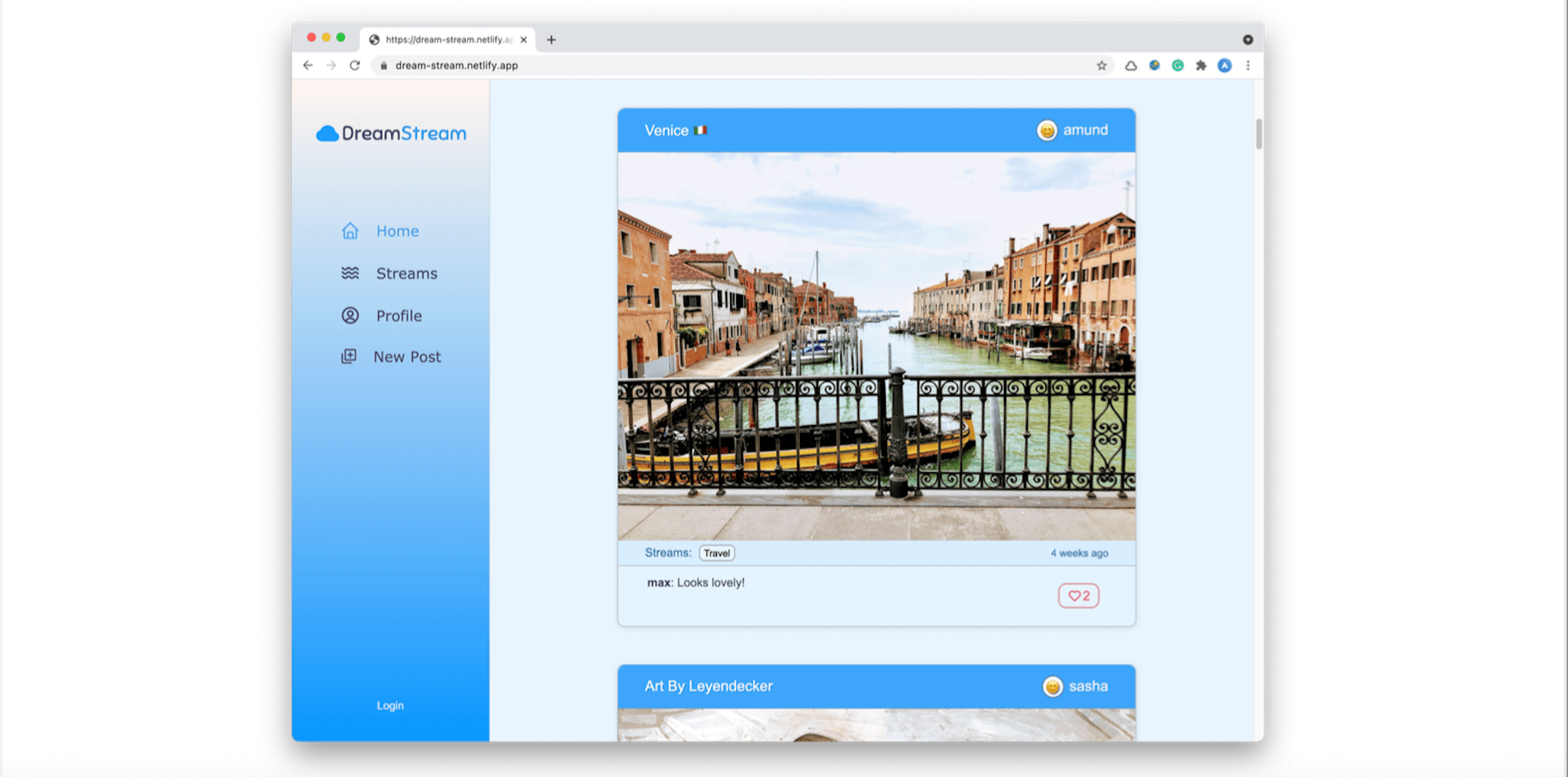 GitHub - Mob-the-Builders/dream-stream: Image sharing platform