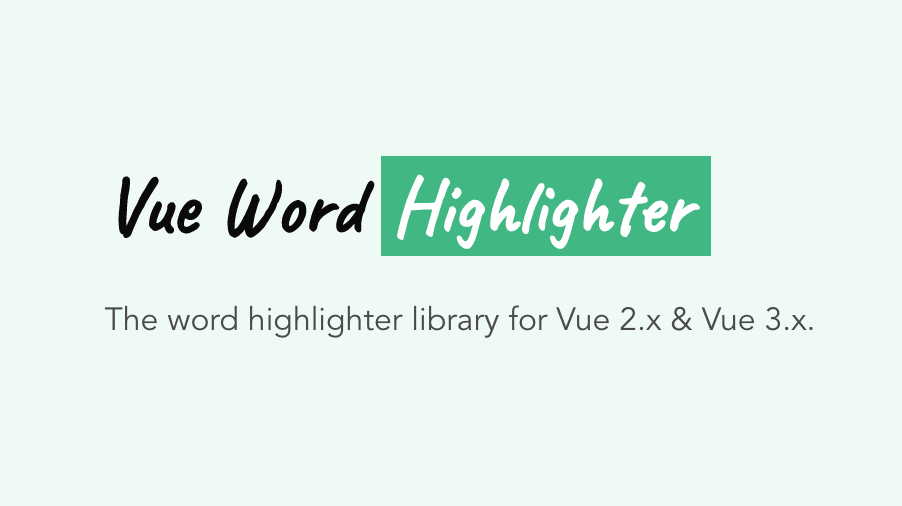 vue-word-highlighter