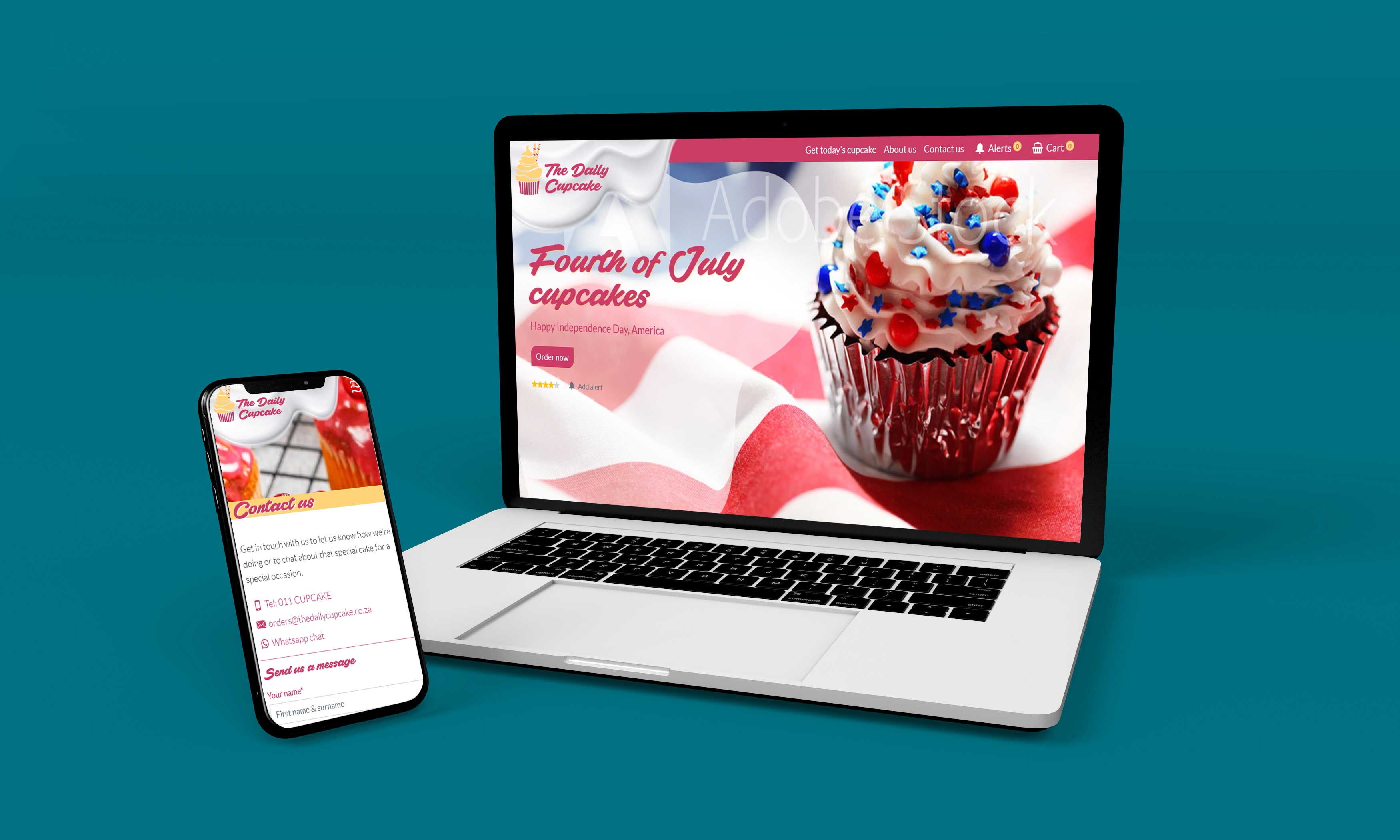 GitHub - KatherineOracle/dailycupcake: Concept design - developed on ...
