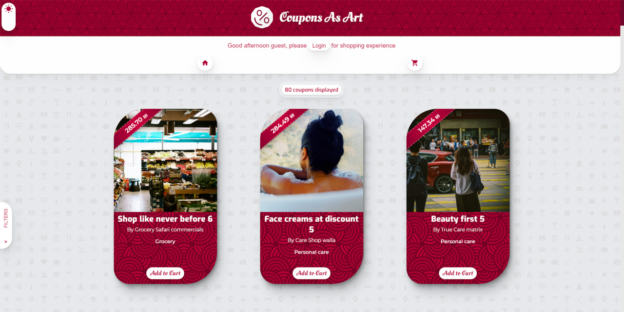 GitHub Far Art coupon system This Is A Front End Build For Coupons 