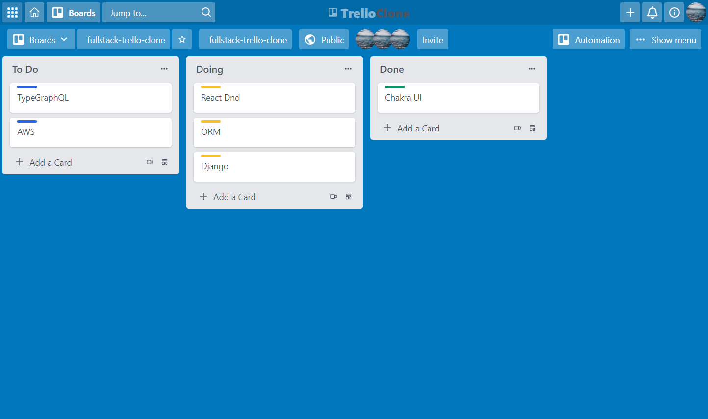 GitHub - dylankb/trello-bone: A mostly* pixel-perfect rendition of Trello  featuring lists, cards, and drag-n-drop