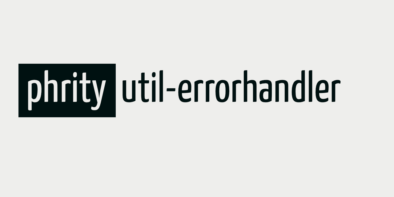 phrity-util-errorhandler