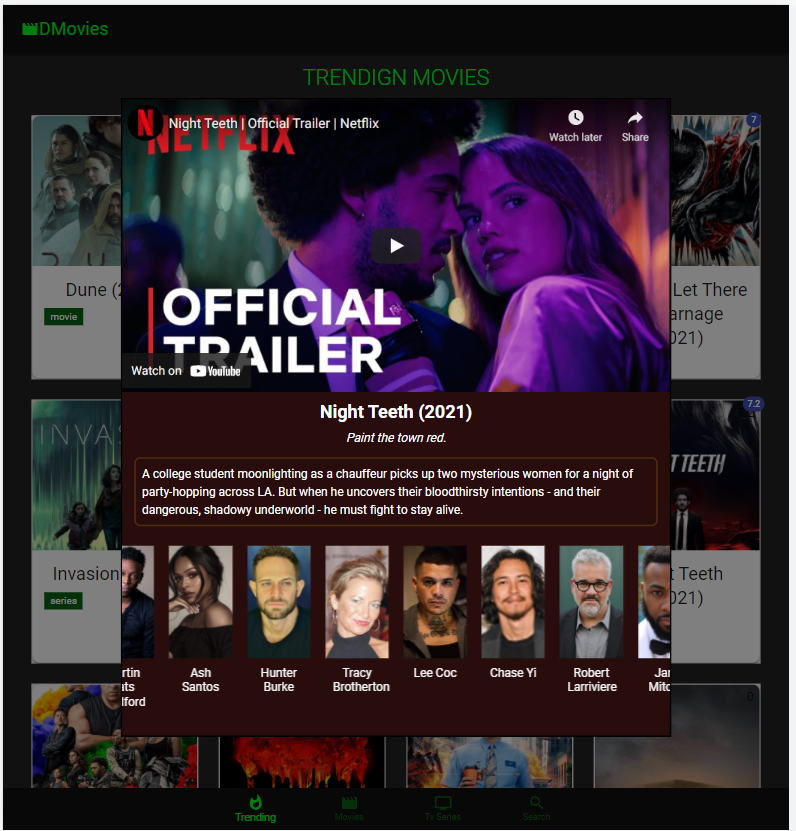 GitHub - mr-chidex/movieApp: Movie application built with React