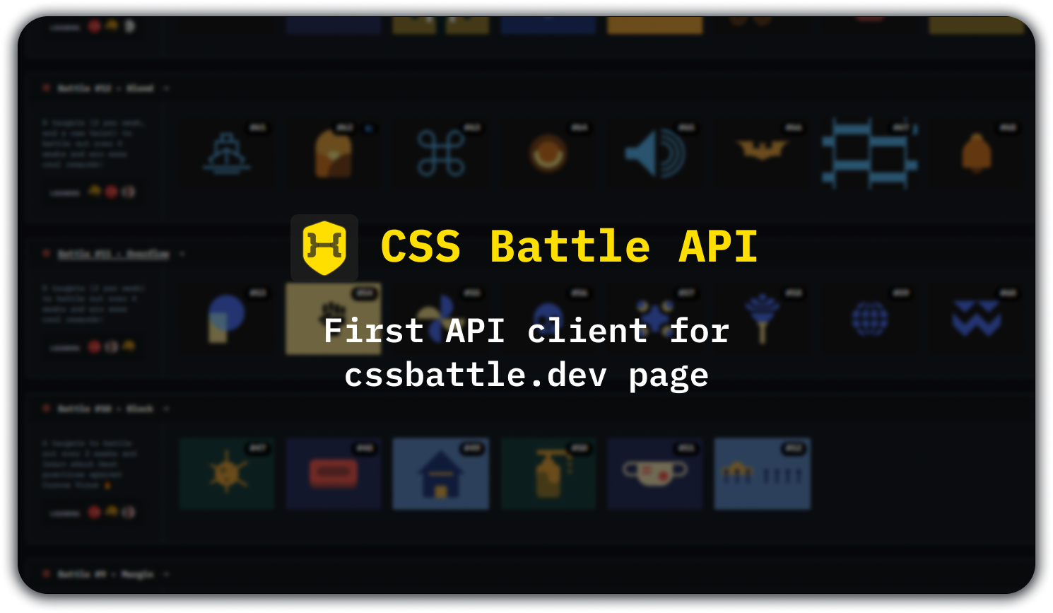 GitHub - EdixonAlberto/css-battle: Monorepo with several projects ...