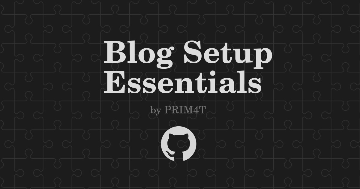 Web-Setup-Essentials