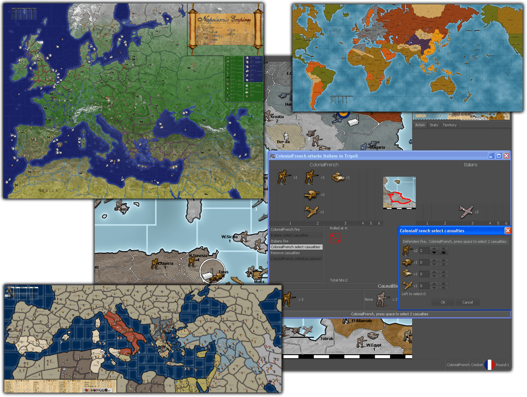 Web-based Civilization games