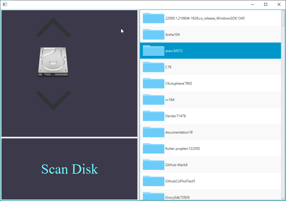 GitHub - KeremAyseli/diskManagerUsersInterface