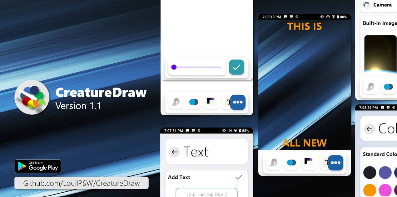 GitHub LouieTheCreature/CreatureDraw Simple Yet Powerful Painting