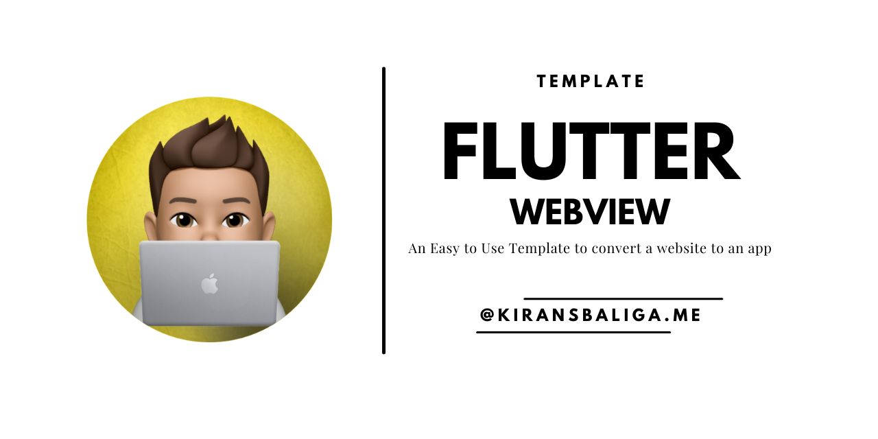 Flutter-WebviewTemplate