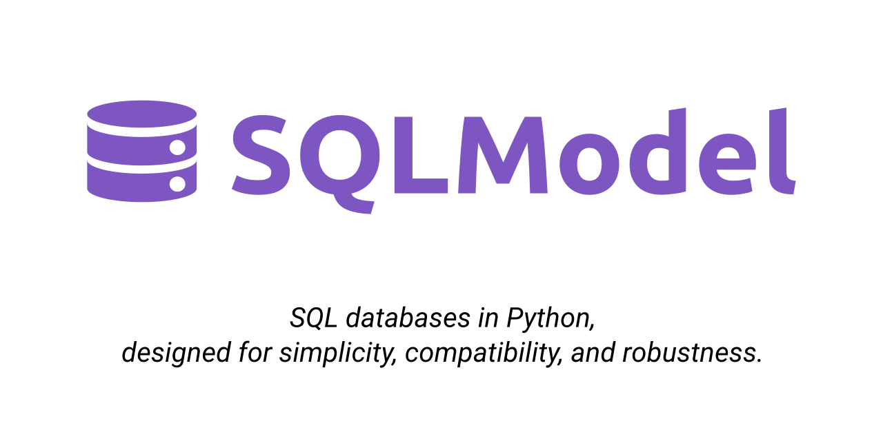 tiangolo/sqlmodel