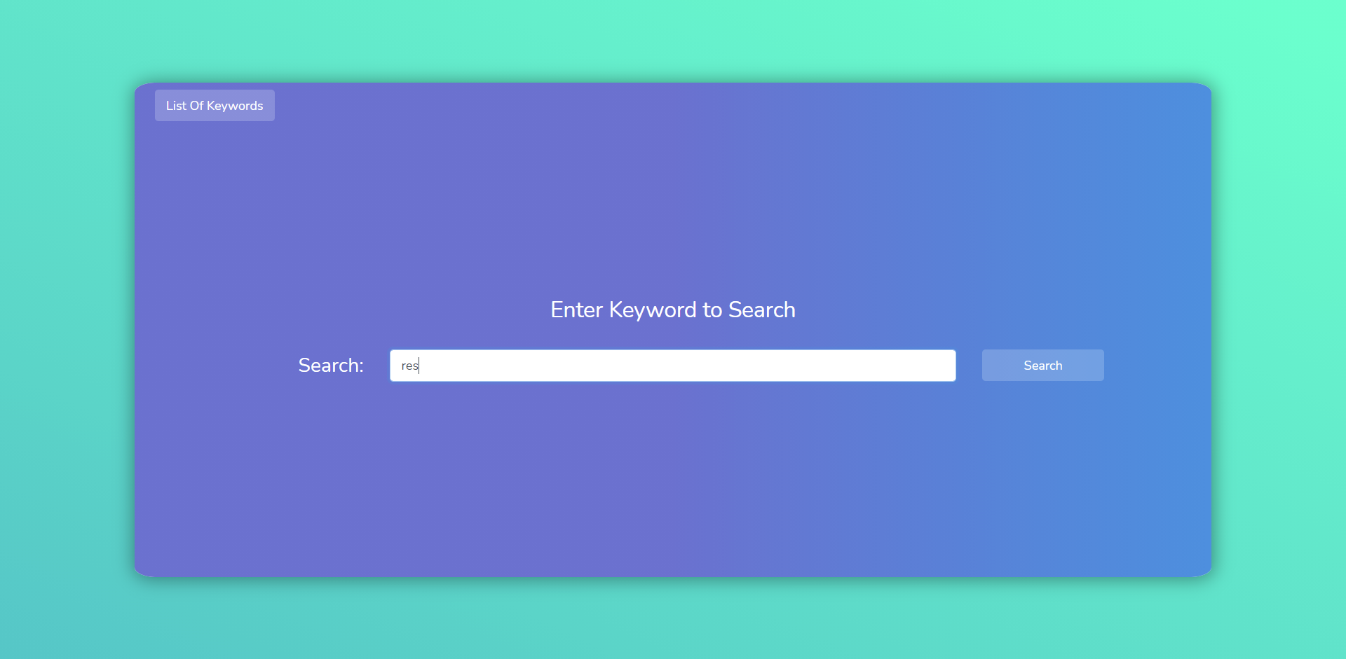 GitHub - Jvency/Search: Search Mechanism in Pure PHP