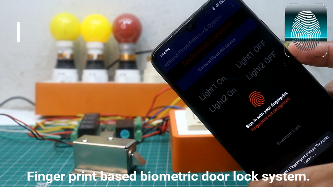 GitHub - technolabelectronics/Biometric-fingerprint-door-lock-control ...