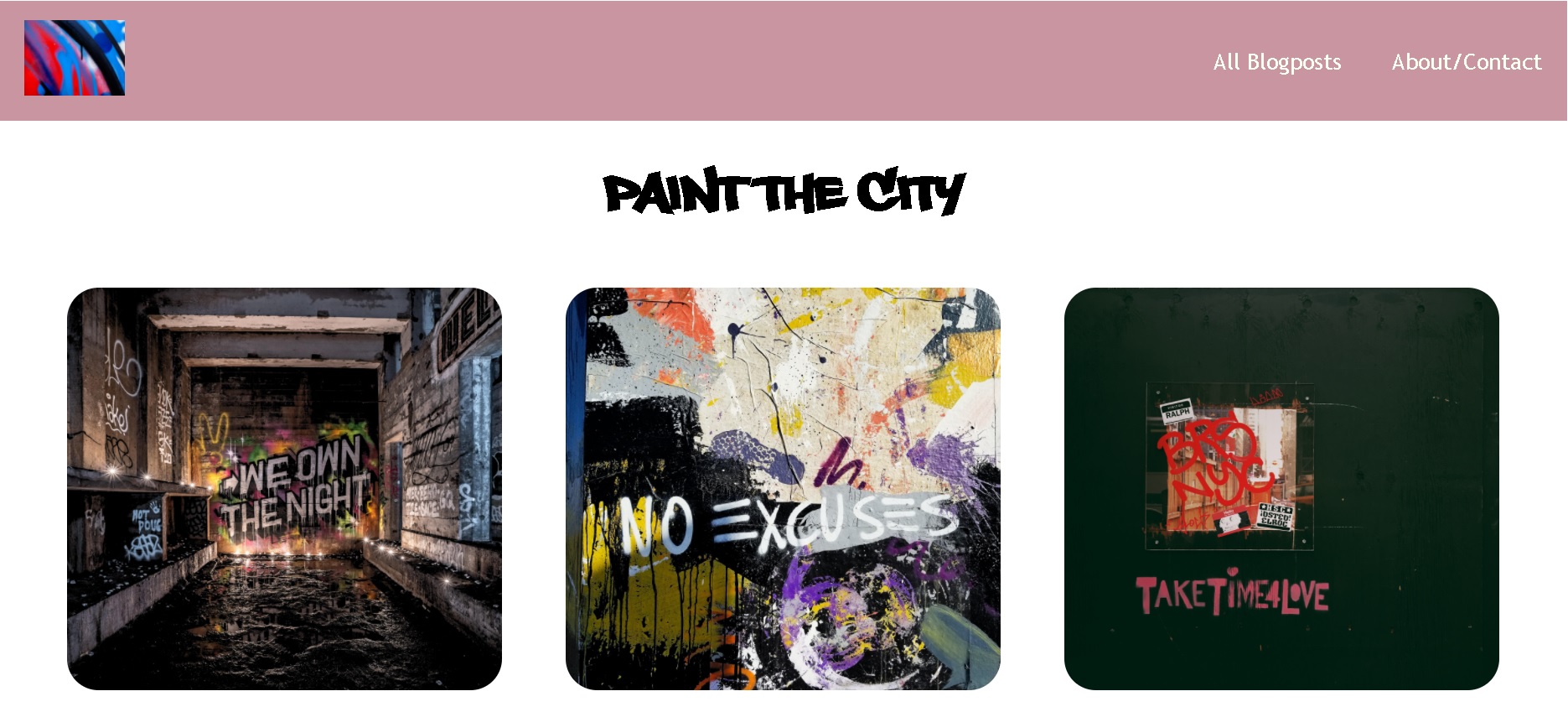 GitHub - SophieKoenig/GraffittiBlog: My first project I did as part of ...
